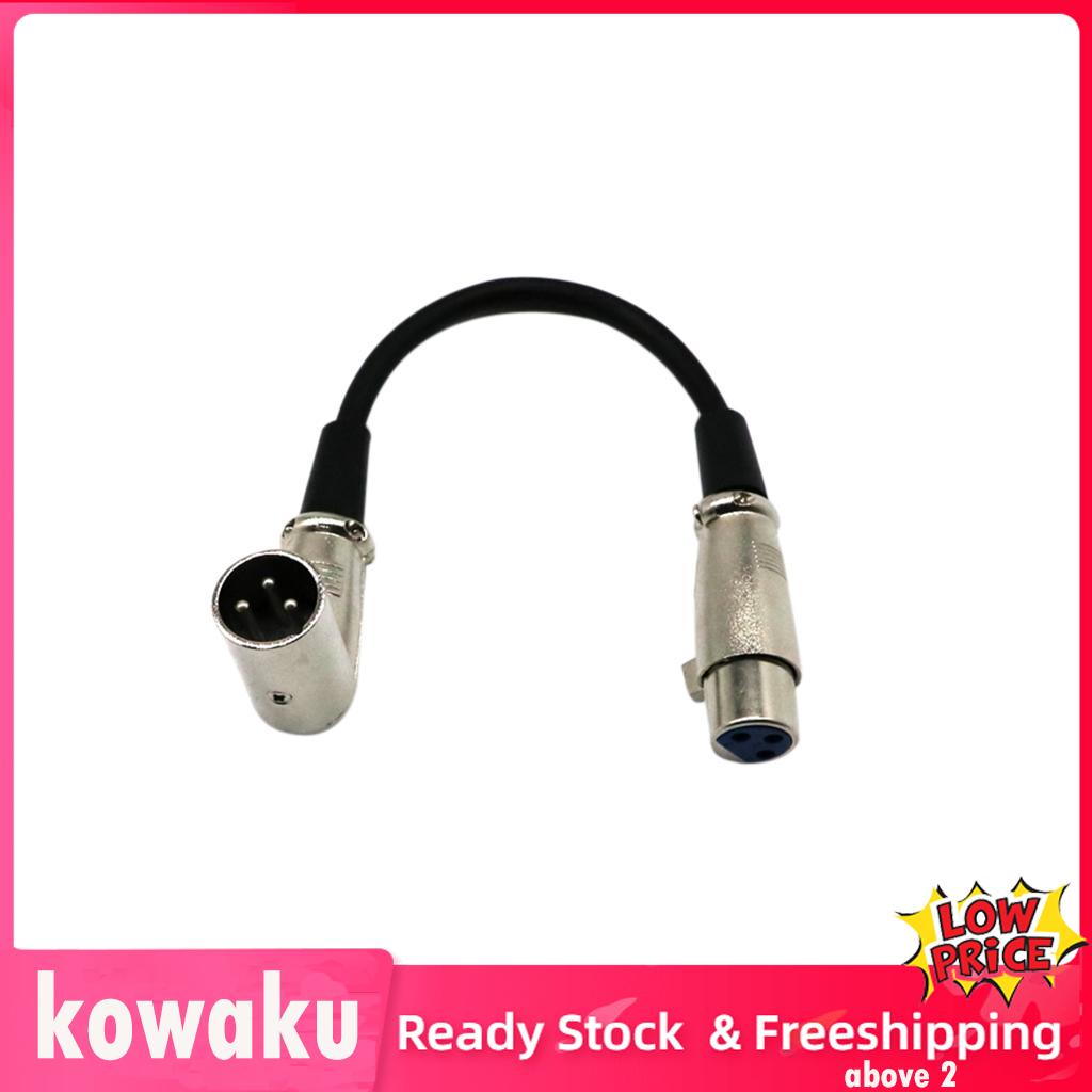 Kowaku 1ft/0.2m XLR nữ để âm thanh mở rộng cáp