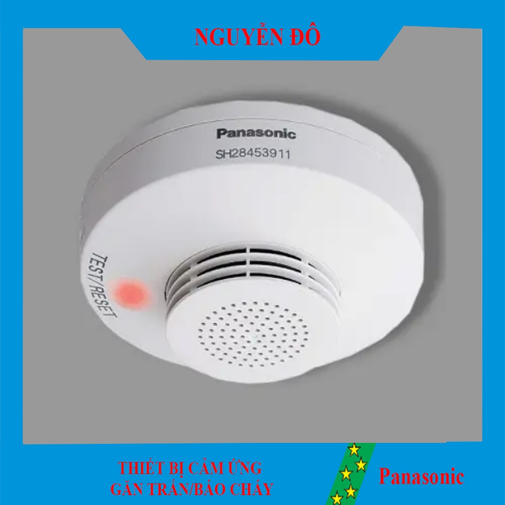 Báo cháy sử dụng pin Panasonic SH28455911, thiết bị gắn nổi - là sản phẩm bảo vệ cho gia đình bạn.