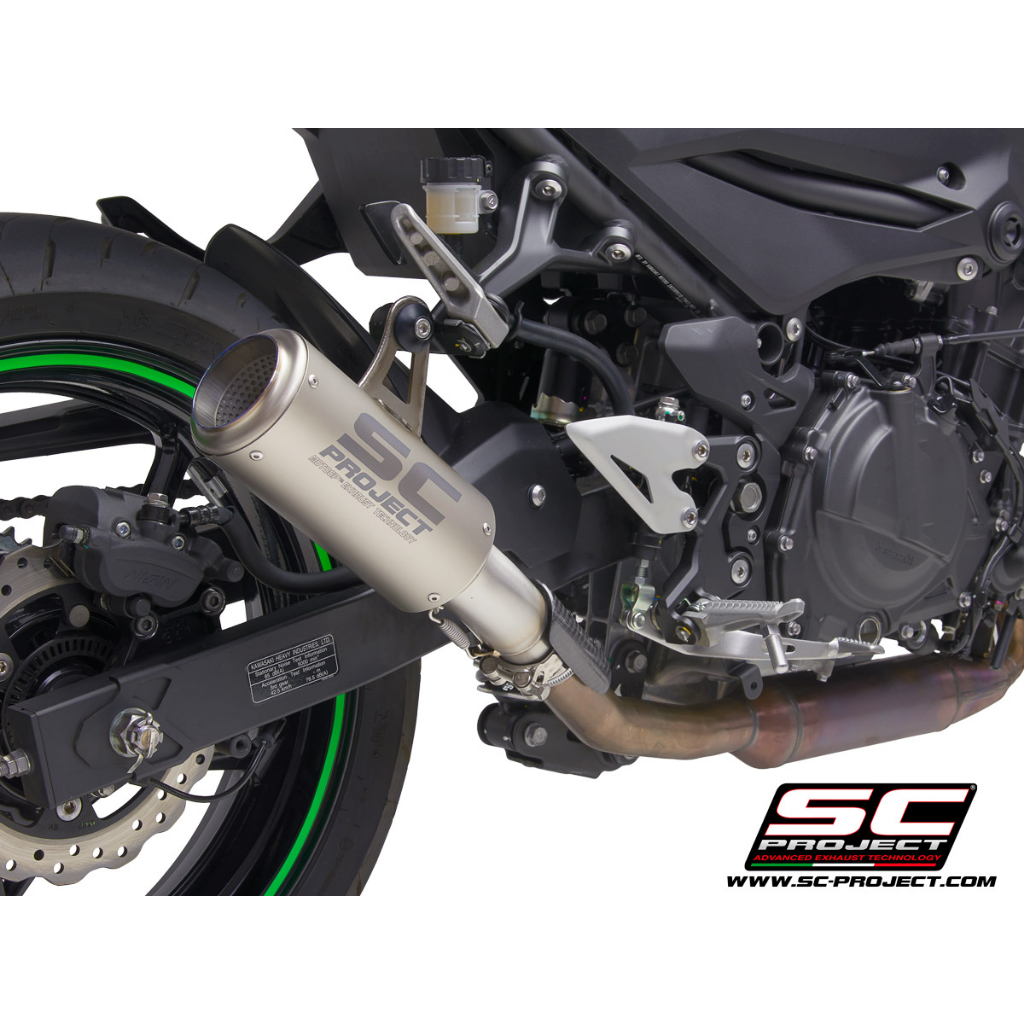 SC-Project ท่อไอเสียสำหรับ KAWASAKI Z 400 (2019 - 2020) | CR-T Muffler, titanium ราคา 28,485 บาท*ส่งฟรี
