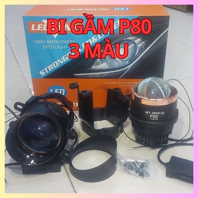 Bi gầm 3 màu 3.0 P80 có pat gắn.