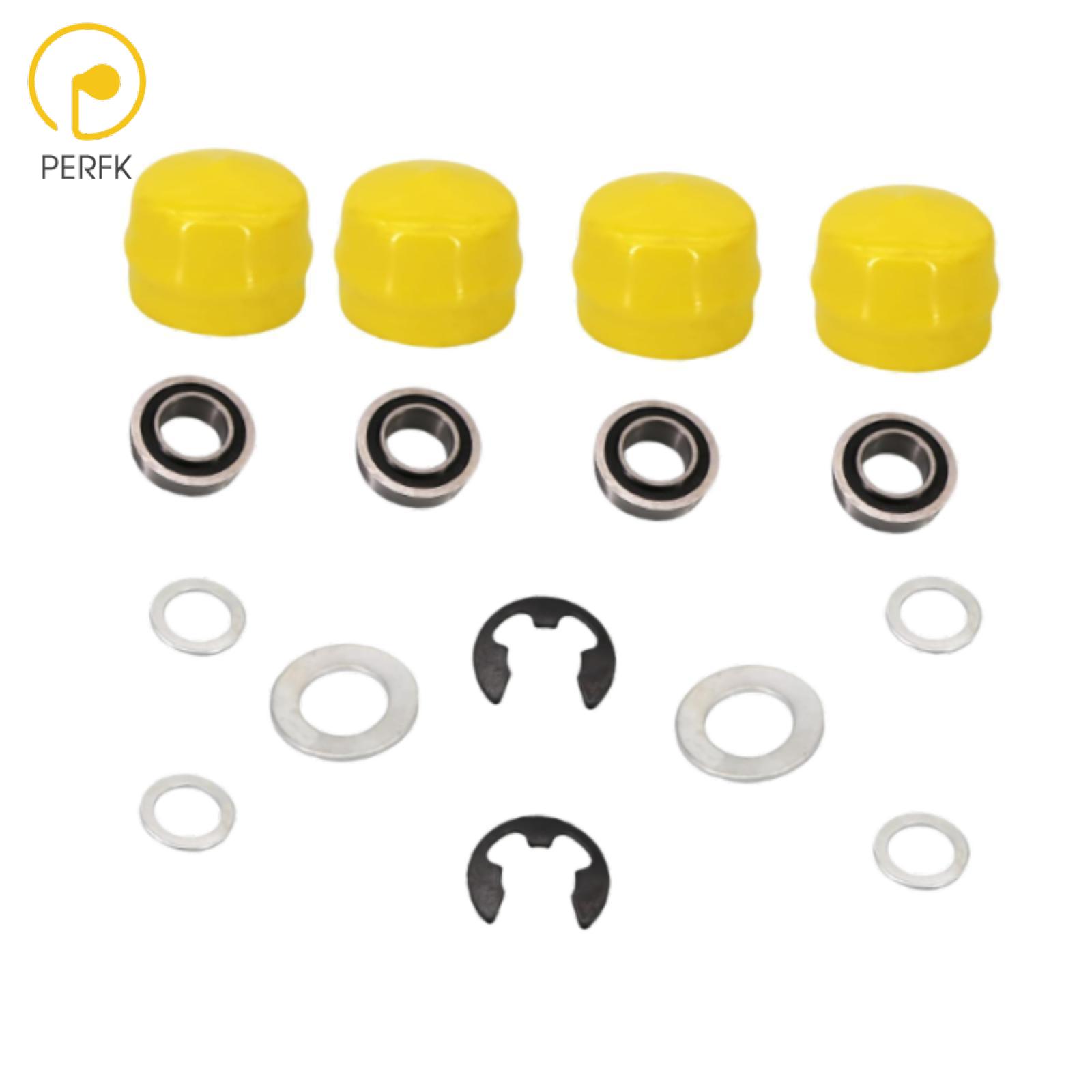 Perfk Lawn Mower Wheel Bearing Rebuild Kit Parts AM118315 AM127304 Washers Replacement for LX279 LX280 LX288 Lawn Mower Tractors ราคา 377 บาท*ส่งฟรี