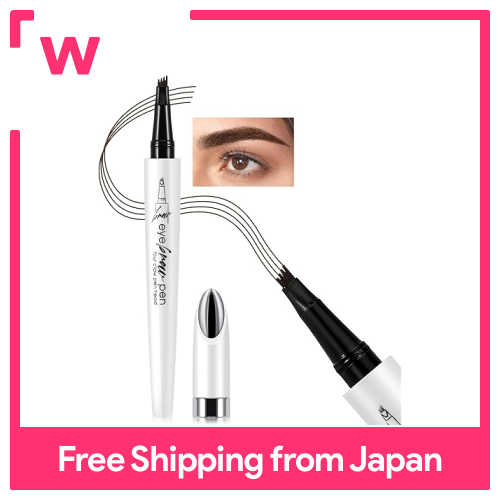 Boobeen không thấm nước lông mày dạng lỏng bút, 4 microfork tip cho lông mày, độ chính xác cao microblading Bút chì kẻ lông mày, tự nhiên 3D lông mày kết thúc