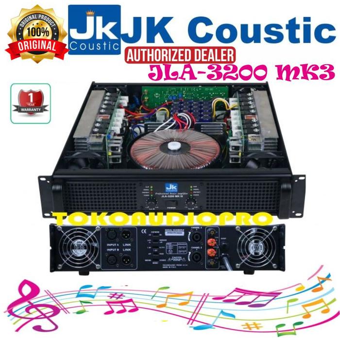 POWER JK COUSTIC A 3200 -KasihMurah shop01 Harga 7,930,000 rupiah*Gratis Ongkir