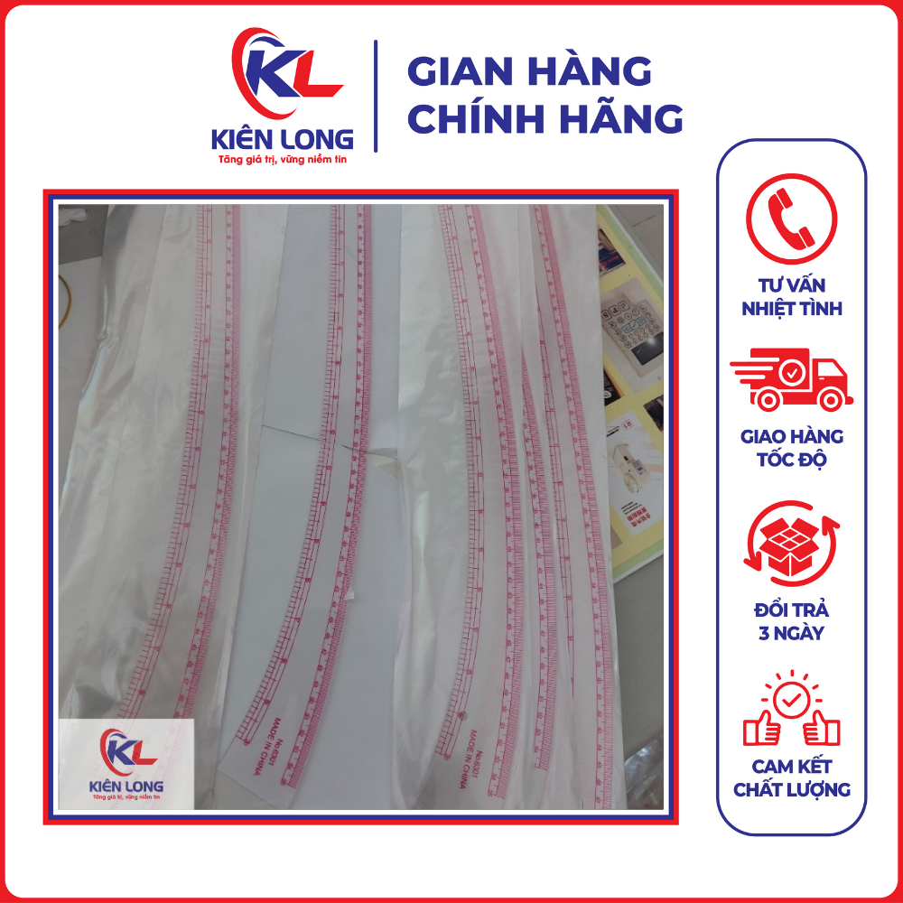 Thước cong dẻo chuyên dụng cắt may CHÍNH HÃNG Phụ kiện nghành may