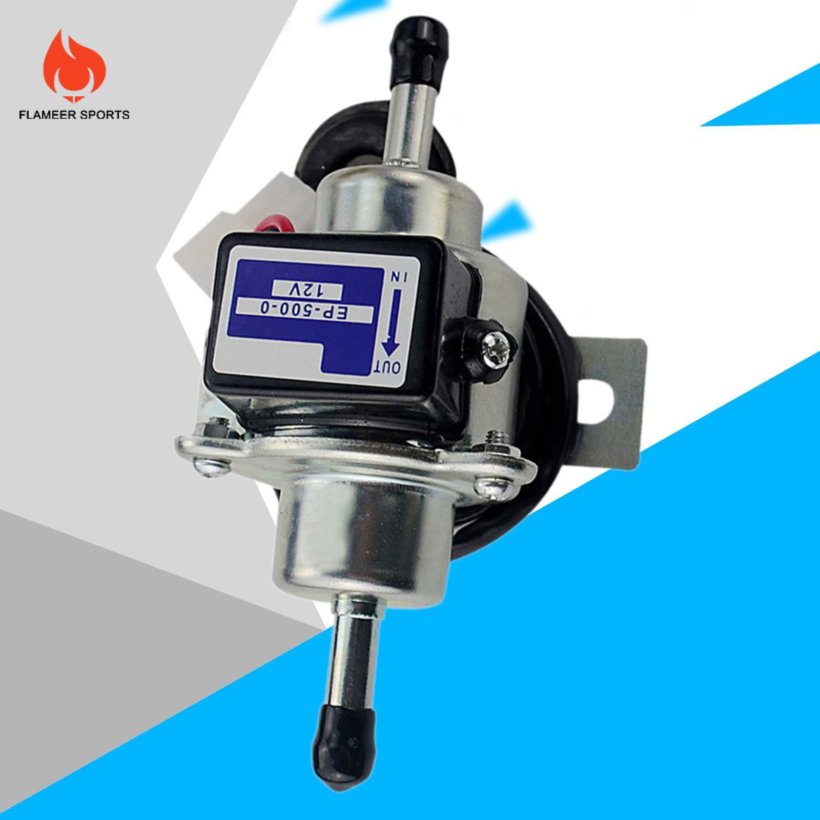 Flameer Bơm điện 12V cho bộ chế hòa khí xe máy ATV phổ