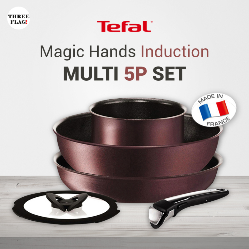 Tefal Magic Hands Induction Multi 5P Set Singapore