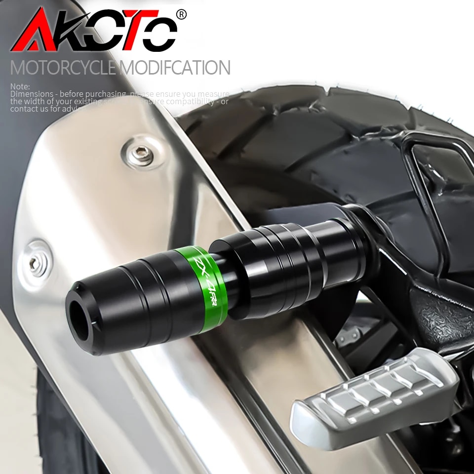 【Limited edition】 New Motorcycles Cnc Exhaust Slider Crash Pad Protector Accessoires For Ninja Zx-4rr Zx4rr Zx4r Zx-4r Zx-25r 25r 2023