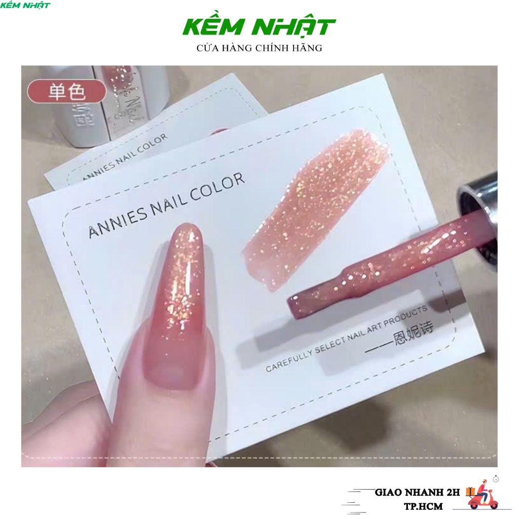 Lẻ sơn thạch hồng Annies 15ml đẹp
