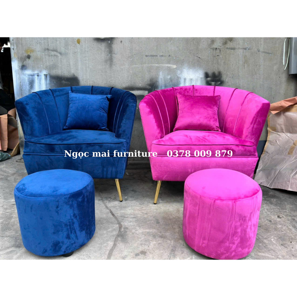 Sofa làm nail, bộ sofa đơn thư giãn, ghế nail product mới hiện đại - kiến tạo phía trong NGỌC MAI - NỘI THẤT NGỌC MAI