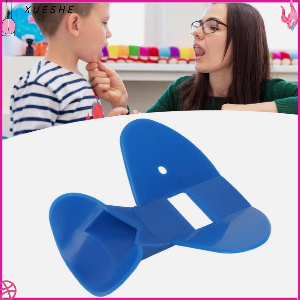 XUESHE Bài tập thở bằng mũi Còi mũi Nhựa Tập luyện cơ miệng Máy tập phát âm sáo mũi Di động Đào tạo cải thiện sự rõ ràng Còi âm thanh mũi Để luyện tập