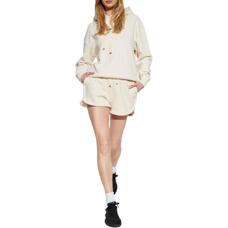 กางเกงและกระโปรงแฟชั่นสตรี Jil Sander ขาสั้นลำลองผู้หญิง สีครีม J40MU0118J20010279