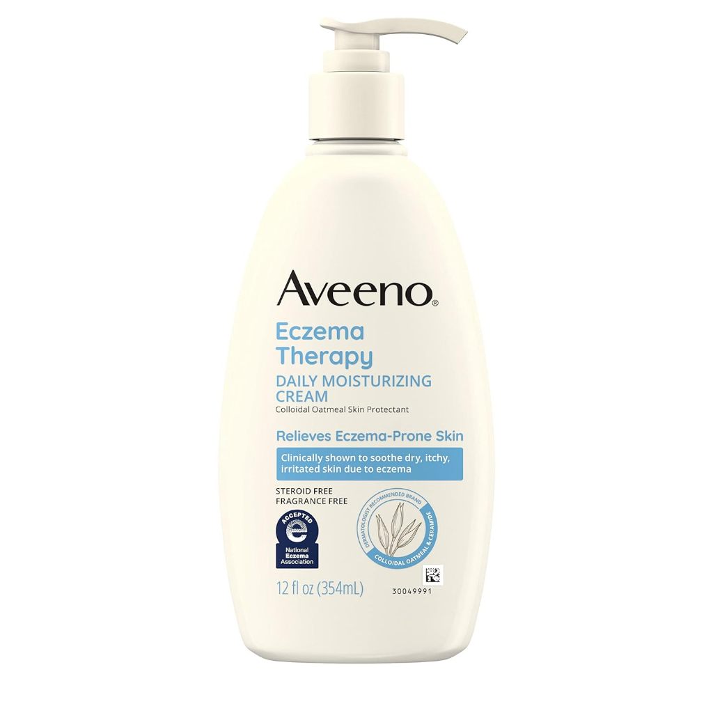 iiMONO Aveeno Eczema Adult Baby Therapy Moisturizing Cream Itch Relief Balm Soothing Bath Wipes Rescue Gel