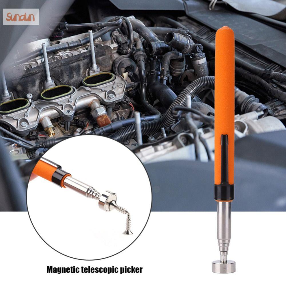 SUNDUN Nối dài Cầm tay Để Chọn Lên Các Loại Hạt Với Ánh Sáng ic Pick-Up Công Cụ Pickup Rod Stick Nam châm Dính Tiện Ích Kính thiên văn Bút Từ