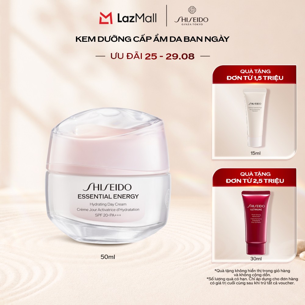 Kem dưỡng da ban ngày Shiseido Essential Energy Hydrating Day Cream 50ml