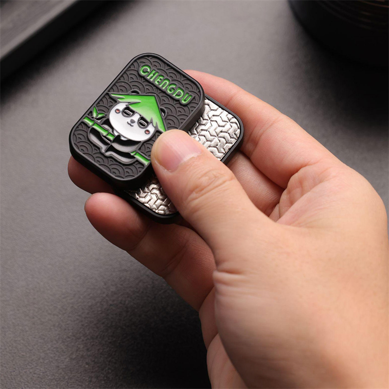 new Kawaii Panda EDC Fidget Slider EDC Infinite Push Fidget Toys Stress Relief & Focus Toys ADHD Toy