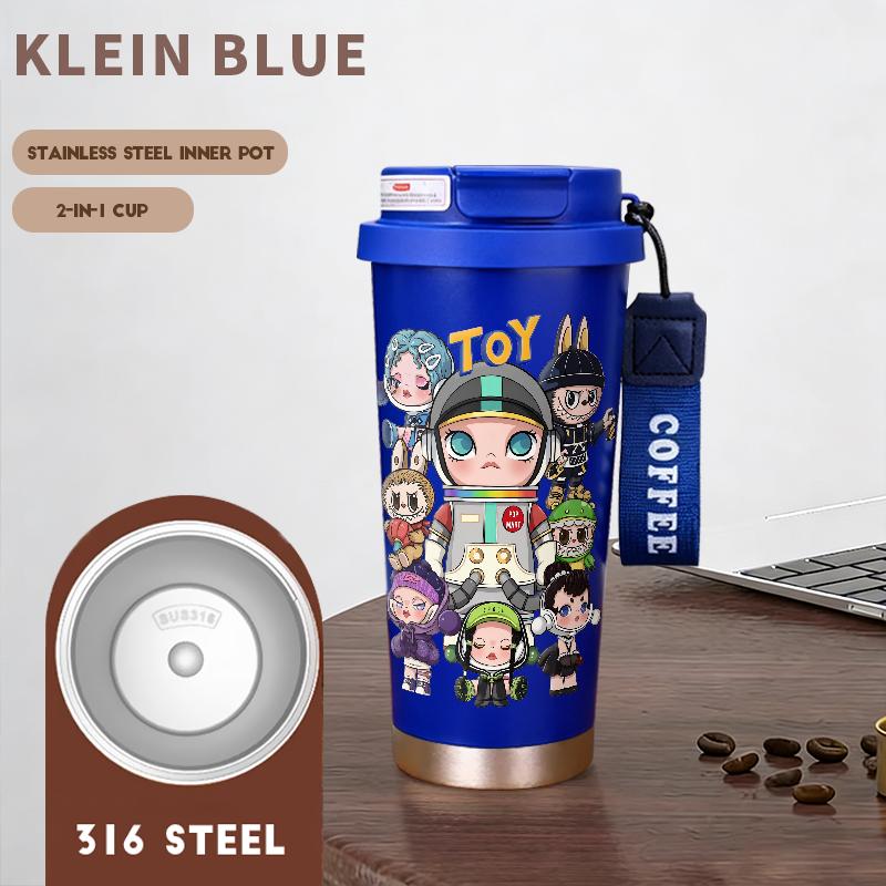 Aesthetic Tumbler Molly Woody BoBoiBoy Cartoon Stainless Steel Drinking Bottle Tumblr CUP 500 ML Therm…