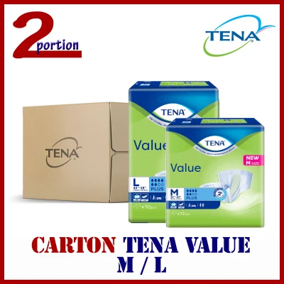 [FREE DELIVERY] [CARTON SALE] TENA Value Adult Diapers