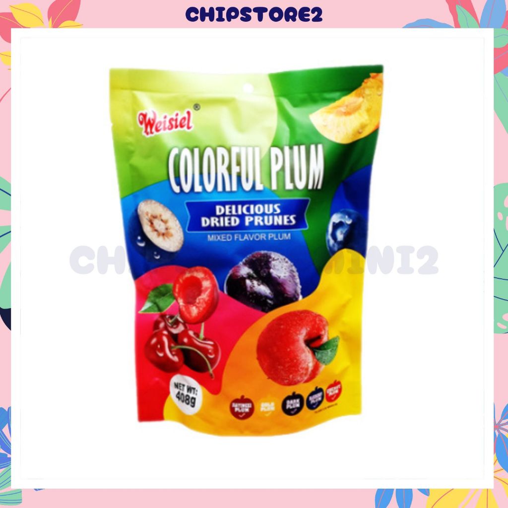 Ô Mai Mix Vị Trái Cây Weisel Plum | Túi 408gram