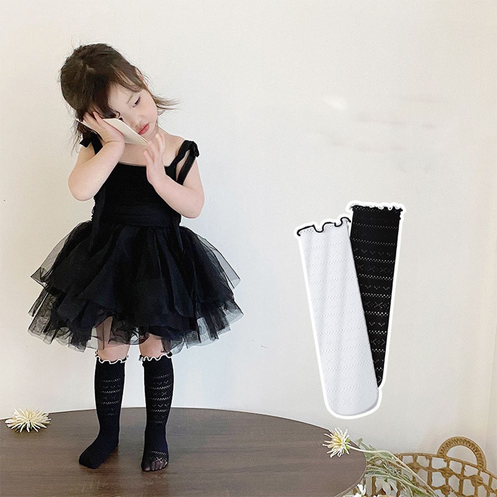 ROB TOY Summer Comfortable Kawaii Soft Cotton Mesh Lace Children s Tights