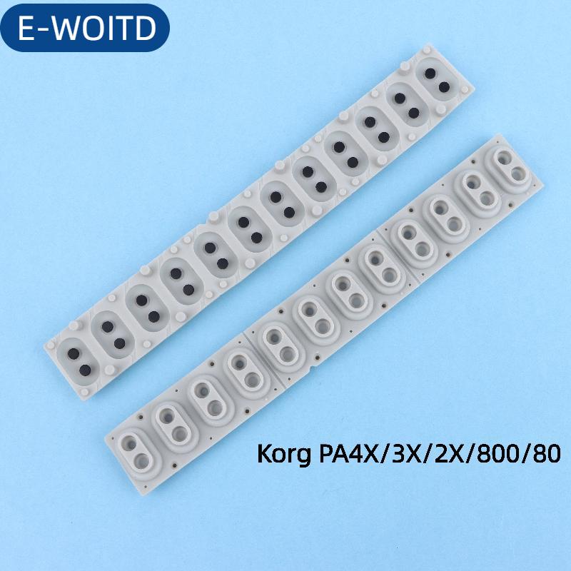 E-WOITD  1 4 cái nút dải cao su dẫn điện cho KORG pa4x pa3x pa2x pa800 pa80 Triton Le & TR phím cao su liên hệ với Bộ