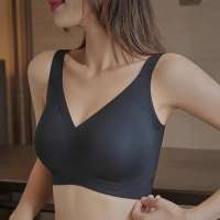 MeooLiisy New Plus Size Seamless Wireless Bras for Women Minimizer Push Up Lingerie One-piece Intimates Beauty Back Underwear