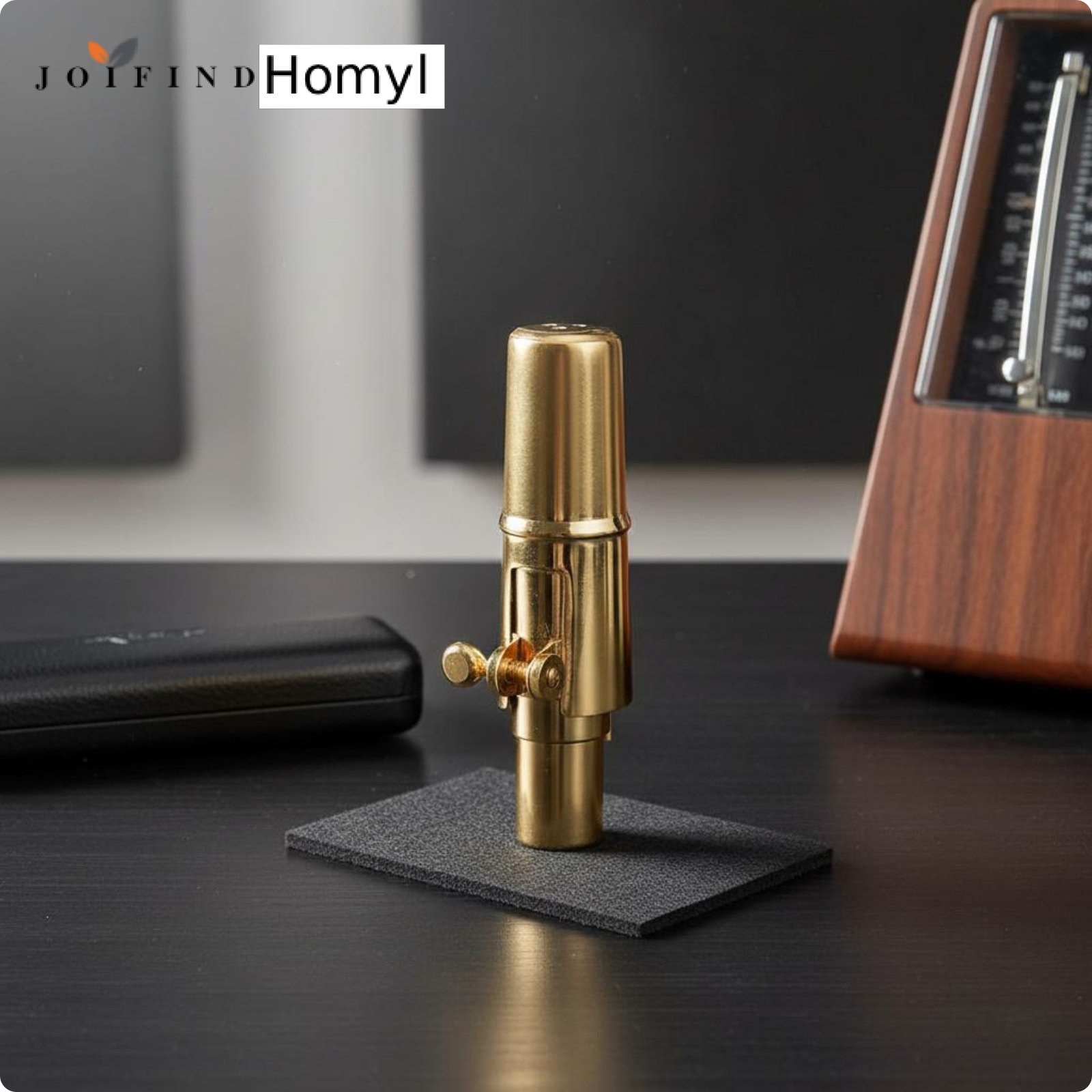 Homyl Easy to Play Alto Saxophone Metal Mouthpiece Stable Tone Alto Sax Mouthpiece Long-Lasting Wind Instrument Accessory Fast Reactivity for Beginners, Practice, Rehearsal ราคา 1,331 บาท*ส่งฟรี