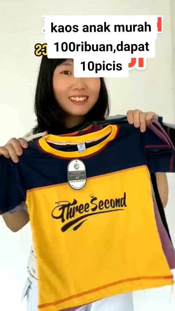 KAOS ANAK 50 RIBU DAPAT 5 PCS KAOS