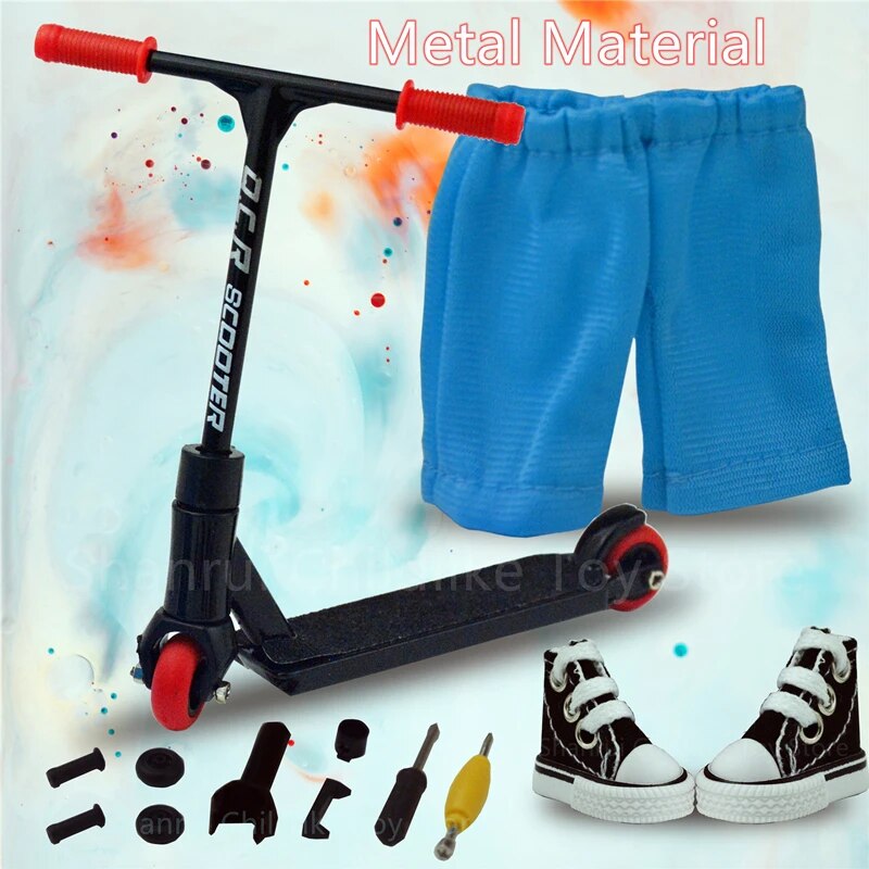 Mini Finger Scooter Two Wheel Scooter With Mini Scooters Tools Finger