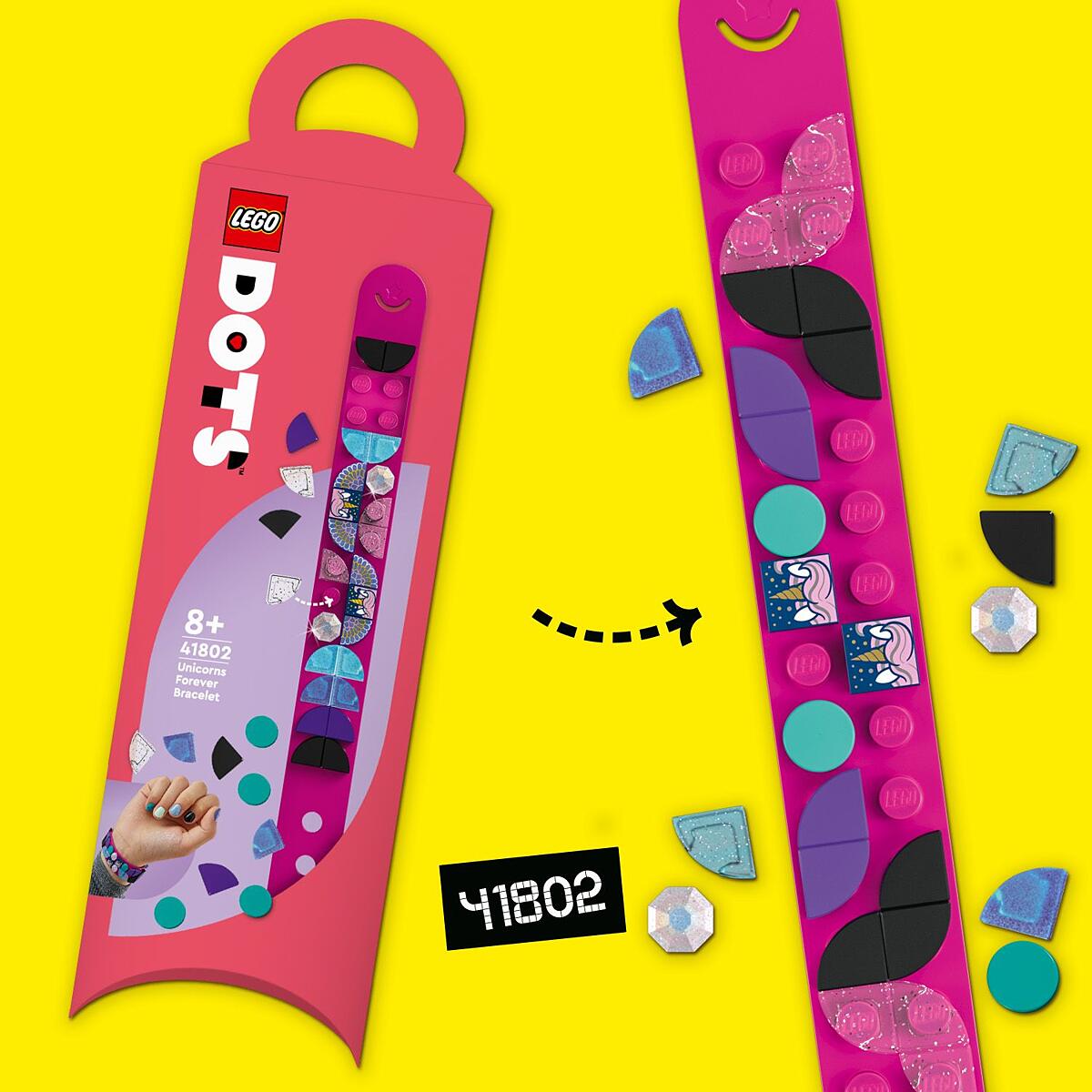 Bracelet Lidl Lego Dots 100% ORIGINAL】LEGO DOTS 41807 Bracelet