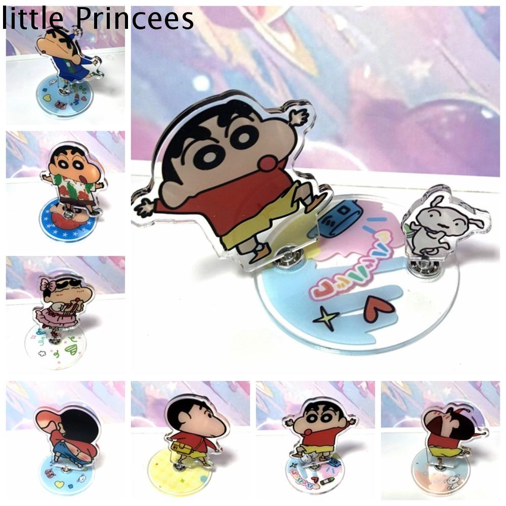 LITTLE Nhân vật hành động Đồ chơi xoay Shin-Chan bút chì màu Có thể xoay Giá mica Mô Hình Mini Shin-Chan bút chì màu Thời trang Dễ thương Đồ trang trí bàn Shin-Chan bút chì màu Trẻ em