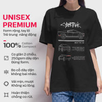 Áo thun Unisex Cybertruck - Tesla - Siêu xe - Typography - Chữ Ranus Nam Nữ BabyTee Classic Breezy Tanktop Croptop