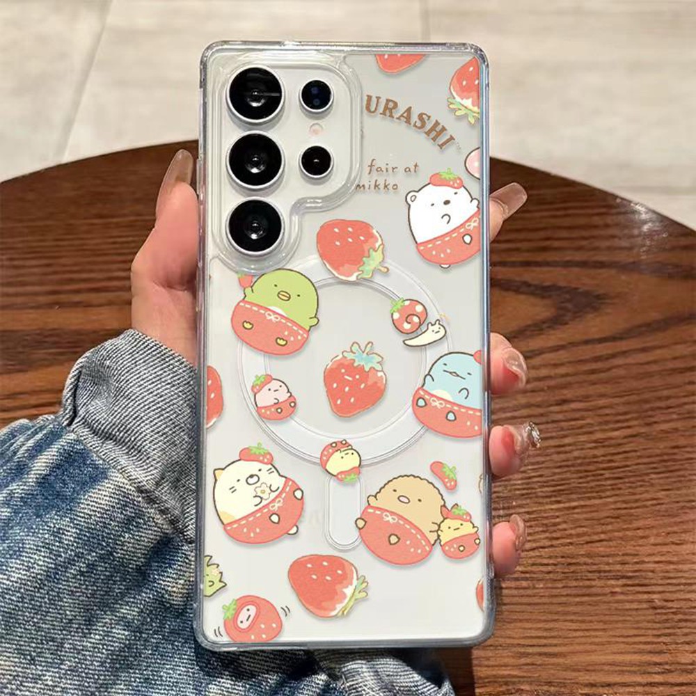 Coque Gourmandises Sumikko Gurashi Pour IPhone 15/14/13 – Modèle Ghost SMK-178B