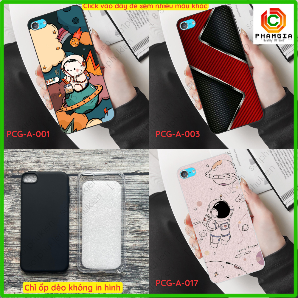 Ốp lưng Ipod Touch Gen 5/ Gen 6/ Gen 7 dẻo in hình phi hành gia, công nghệ,... nhiều mẫu thiết kế độc lạ, đẹp, sắc nét