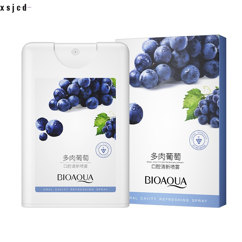 Xịt thơm miệng Bioaqua thảo dược khử khuẩn thơm mát 20ml sản phẩm chăm sóc răng miệng chất lượng cao miễn phí vận chuyển hàng mới khuyến mãi bảo hành chính hãng an toàn cho sức khỏe giúp hơi thở thơm mát suốt cả ngày