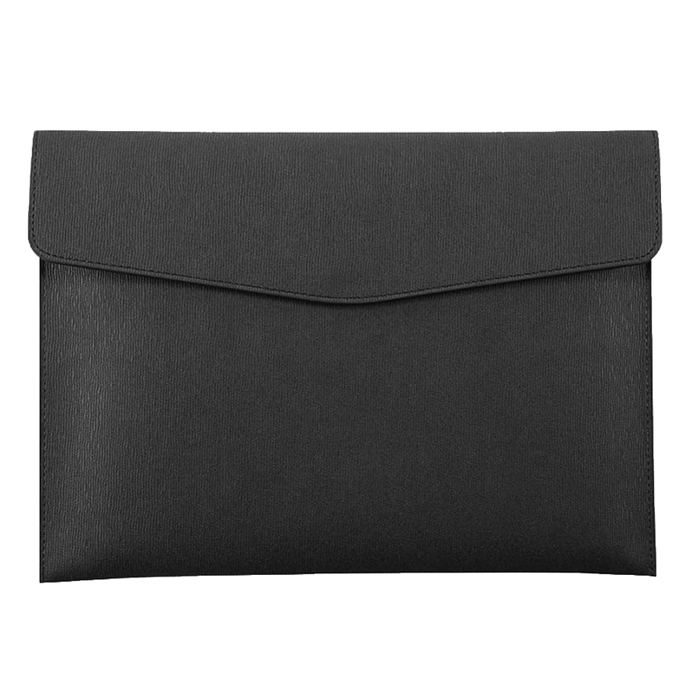 PU Leather A4 File Folder Document Holder Portfolio Envelope