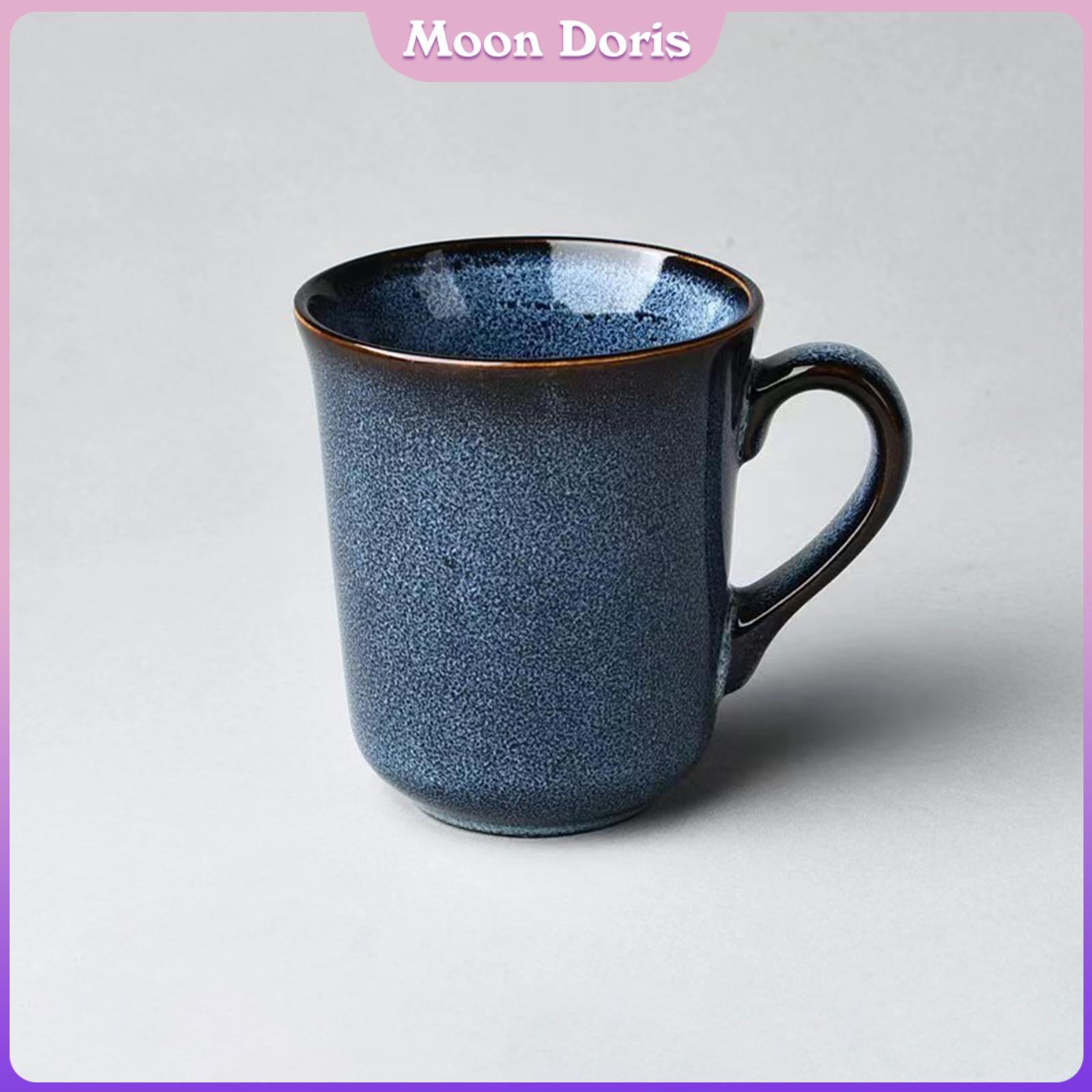 Moon Doris Coffee Ceramic Mug Creative with Handle Porcelain Coffee Mug for Coffee Espresso Water Milk Women Men Valentine's Day Gifts ราคา 216 บาท*ส่งฟรี
