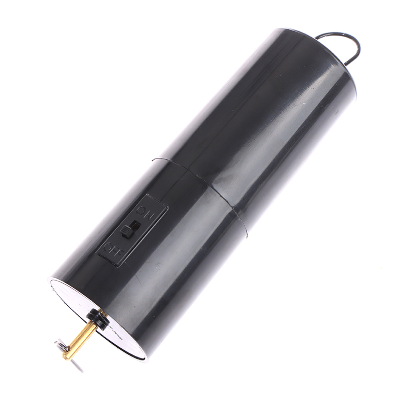 [Auto Stuffs] Con quay gió chạy bằng pin 30 vòng/phút động cơ quay gió màu đen