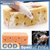 SHGMYD Guangtemaoyi 1 Miếng Bọt Biển Rửa Tạo Kiểu Xe Hơi Miếng Bọt Biển San Hô Tổ Ong Làm Sạch Lớn Mềm Dụng Cụ Rửa