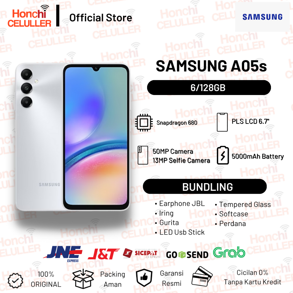 Samsung A05s 6/128GB Garansi Resmi Samsung Indonesia SEIN Harga  1,499,000 Ringgit*Penghantaran Percuma