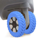 Silicone Suitcase Wheels Cover - Reduce Noise, Protect Luggage