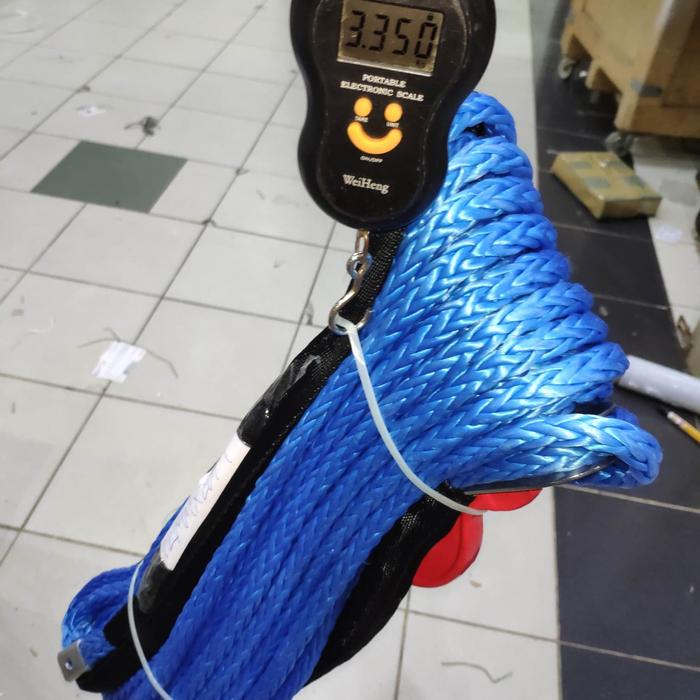 SYNTHETIC PLASMA WINCH ROPE 12MM X 28METER - ForUs Mart Harga 1,838,000 rupiah*Gratis Ongkir