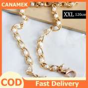CANAMEK Dây Xích Túi ngọc trai 40-120cm Dây đeo túi đeo vai thay thế phụ tùng Túi