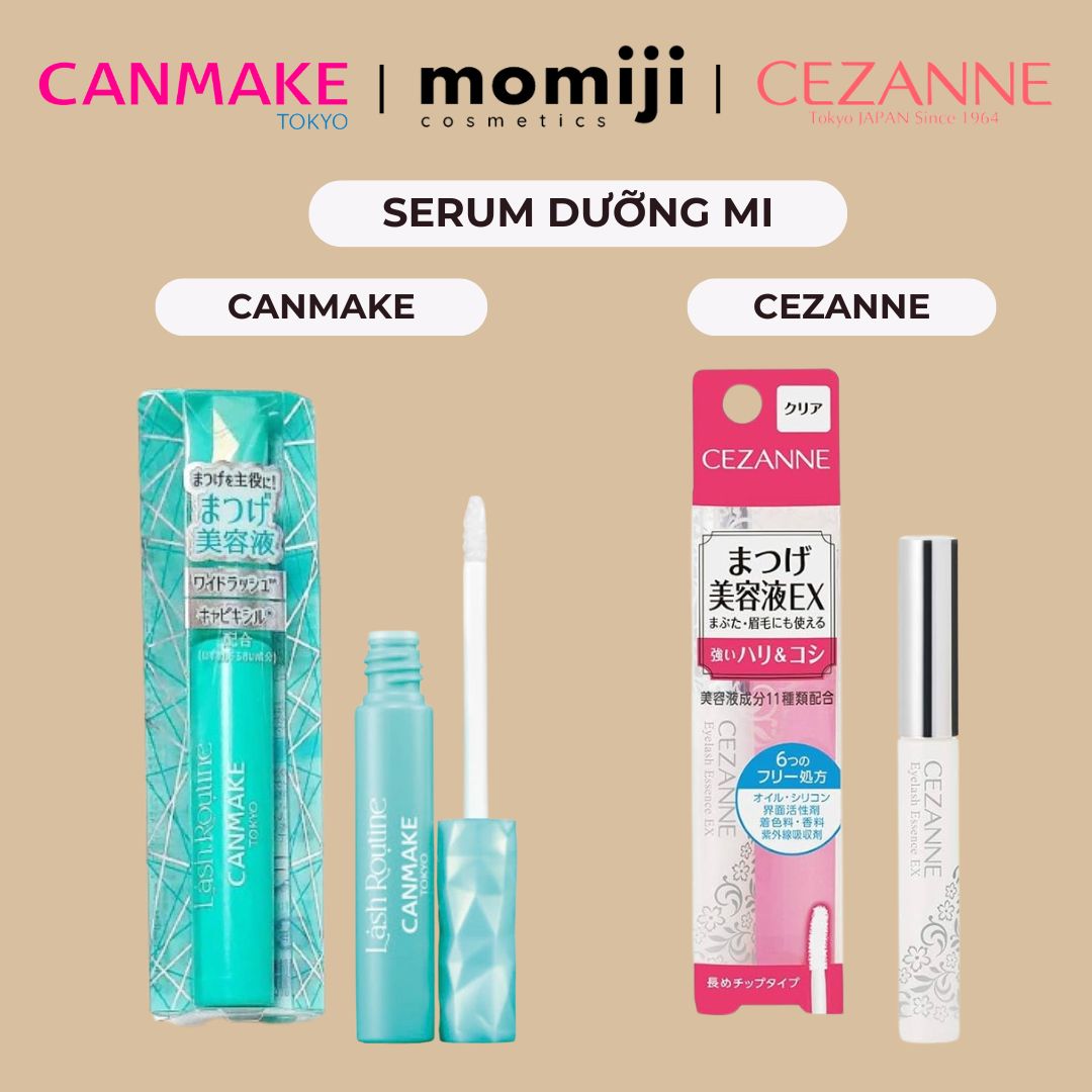 Serum Dưỡng Mi và Lông Mày Dày và Dài Canmake