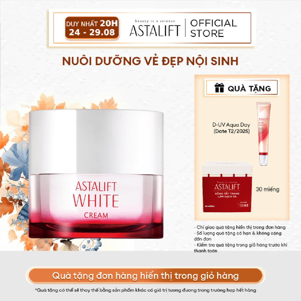 Kem Dưỡng Trắng Da ASTALIFT White Cream 30g
