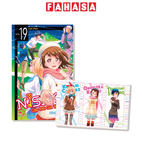 Fahasa - Sách - Nisekoi - Cặp Đôi Giả Tạo - Tập 19 - Lựa Chọn - Tặng Kèm Set 3 Bookmark