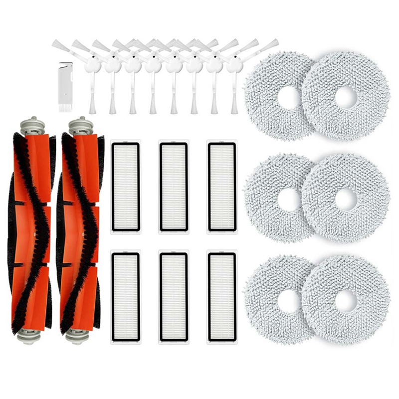 Sunshineyou-For S10+ / S10 Plus Robot Vacuum Cleaner Main Side Brush Mop Cloth Hepa Filter Parts Accessories
