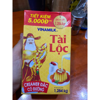 Sữa Đặc thơm ngon Tài Lộc Vinamilk 1,284kg