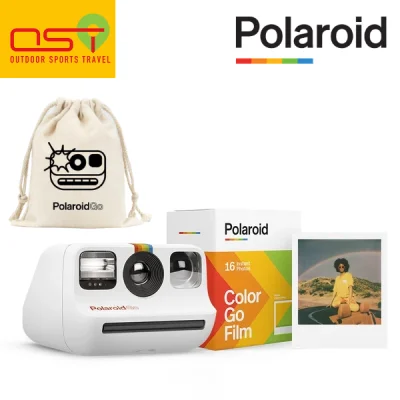 Polaroid GO Starter Kit (Polaroid GO + GO Film + GO Drawstring Pouch)