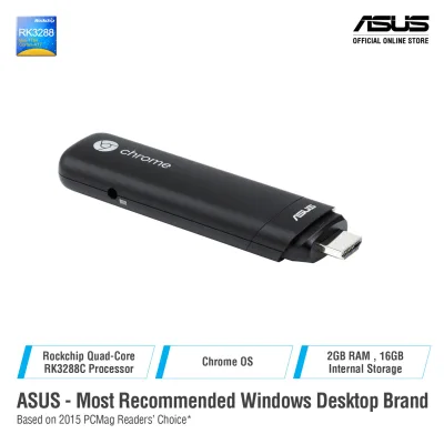 ASUS Chromebit CS10 A candy-bar-sized Chrome OS device that turns any HDMI monitor or TV in to computer