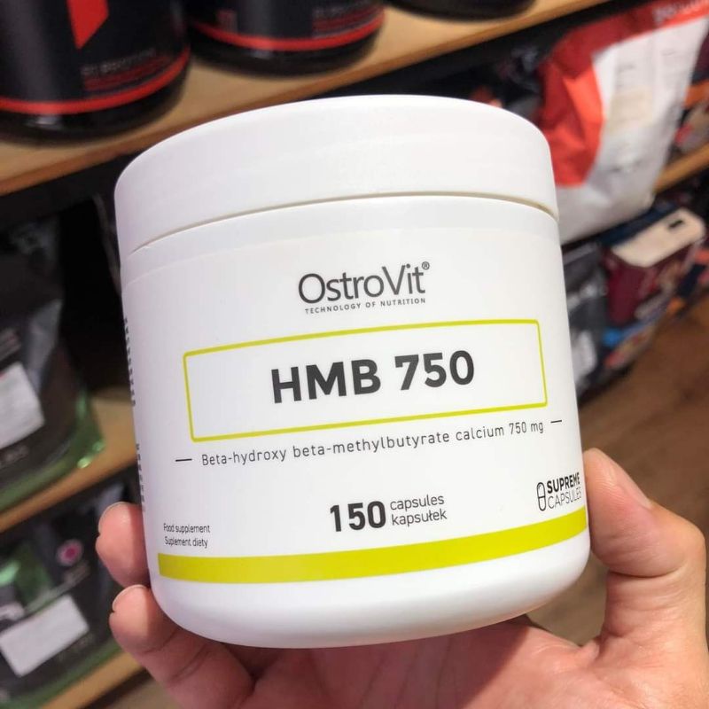 Ostrovit HMB 750 Tổng hợp Protein Tăng Cơ Bắp 150 Viên
